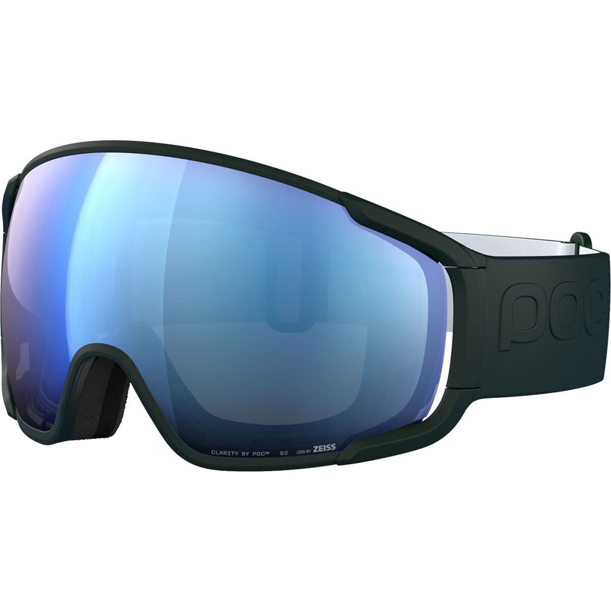 Image of POC Zonula Goggles Pargasite Green/Partly Sunny Blue, One Size