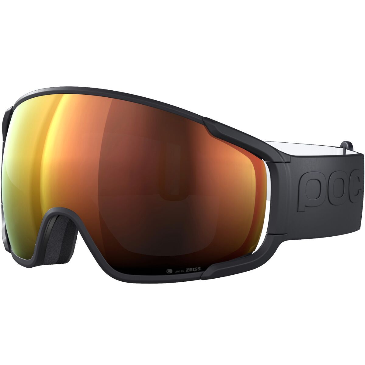 Image of POC Zonula Goggles Uranium Black/Partly Sunny Orange, One Size