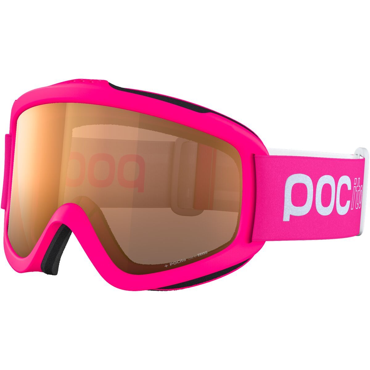 POC POCito Iris Goggles - Kids' Fluorescent Pink, One Size