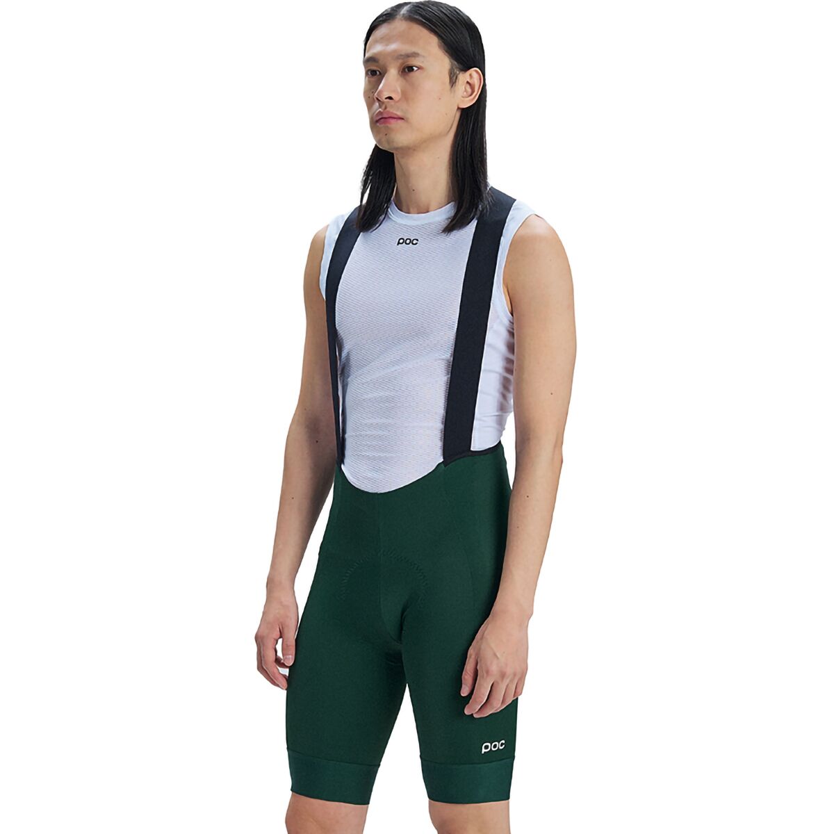 Image of POC Cadence Bib Short - Men's Pargasite Green, S