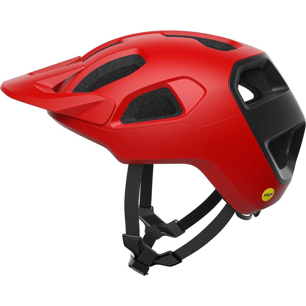 Image of POC Cularis Helmet Prismane Red Matt/Uranium Black Matt, L/59-62