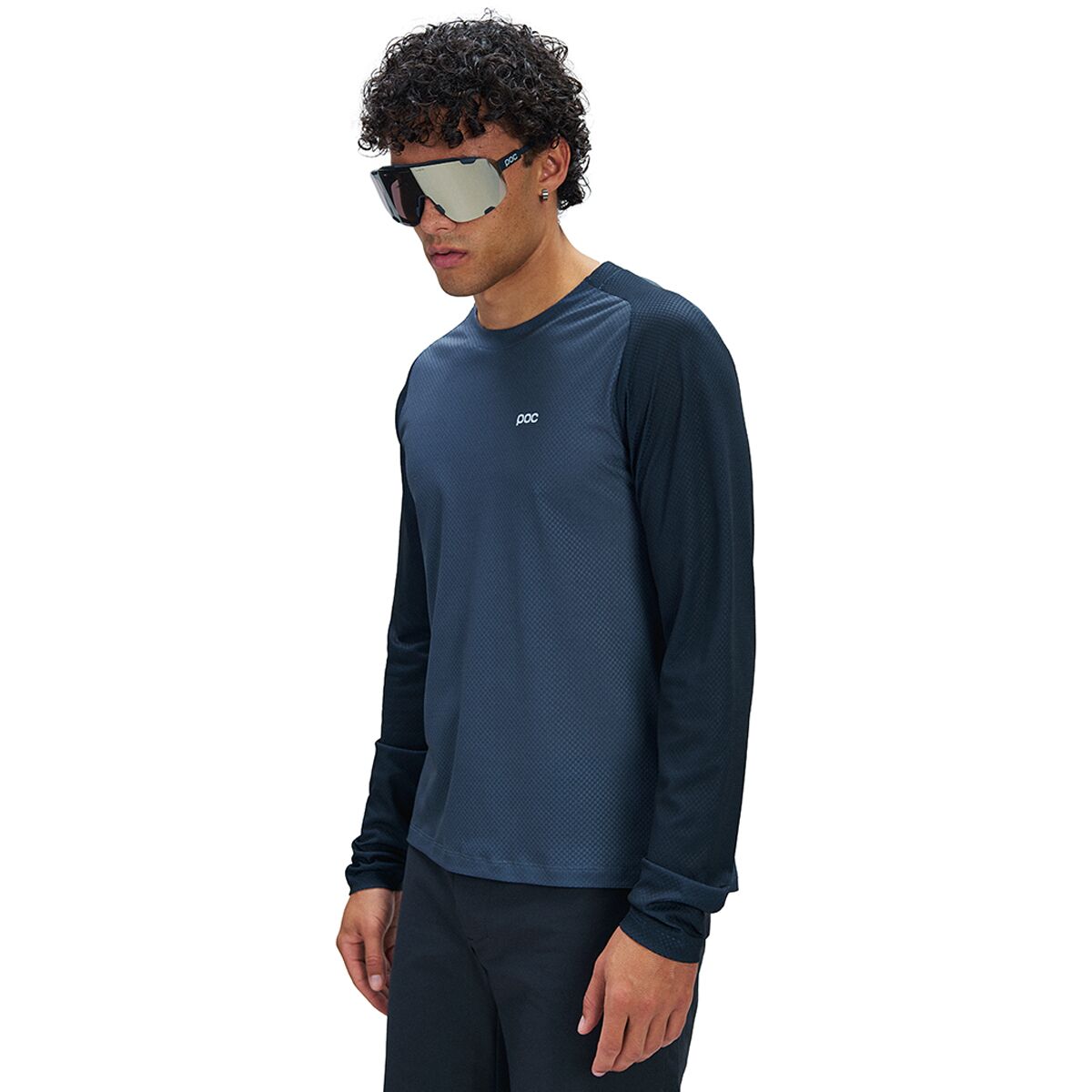 Image of POC Motion Air Long-Sleeve Jersey Apatite Navy, L