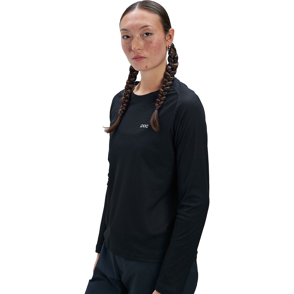Image of POC Motion Air Long-Sleeve Jersey - Women's Uranium Black, M