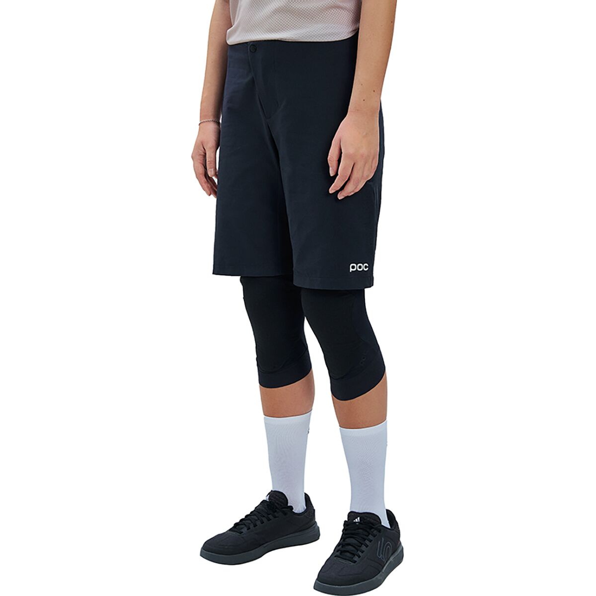 Image of POC Motion Air Short - Women's Uranium Black, XS