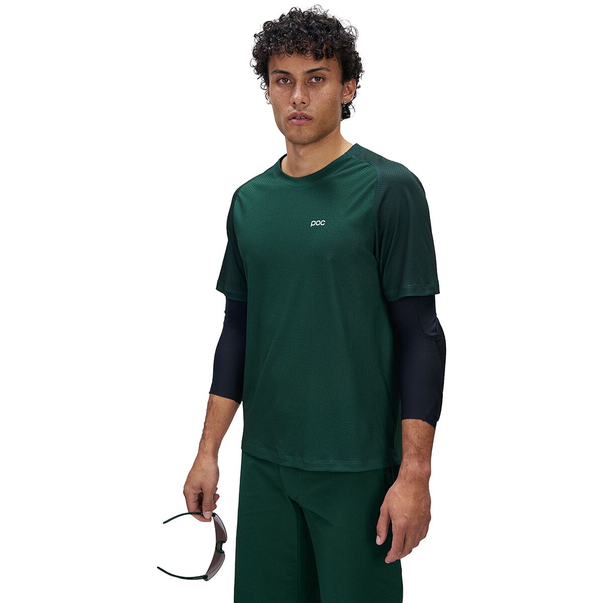Image of POC Motion Air Short-Sleeve Jersey Pargasite Green, L