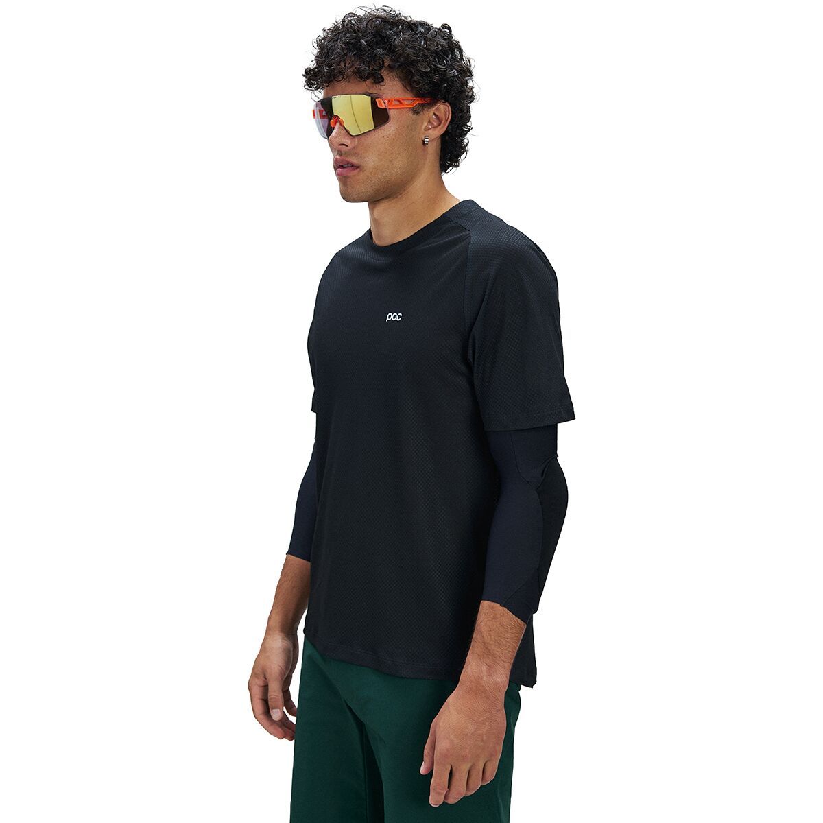 Image of POC Motion Air Short-Sleeve Jersey Uranium Black, L