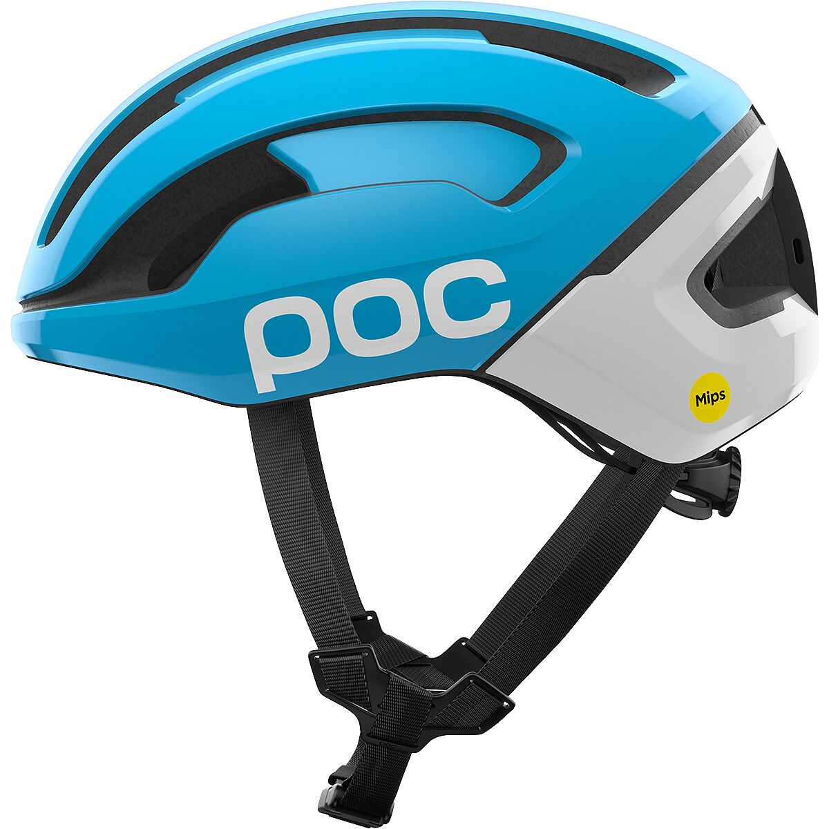 Image of POC Omne Beacon MIPS Helmet Kyanite Blue/Hydrogen White, M/54-59cm