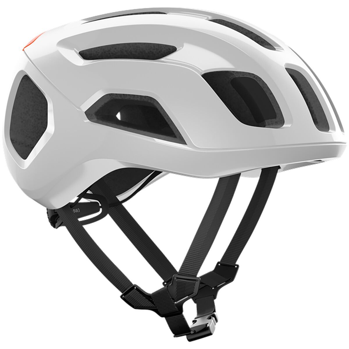 Image of POC Ventral Air MIPS Helmet Hydrogen White/Fluorescent Orange, S/50-56cm