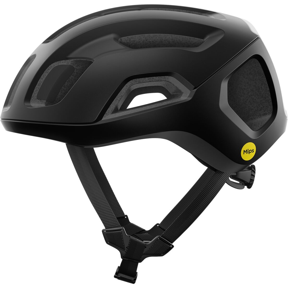 Image of POC Ventral Air MIPS Helmet Uranium Black Matt/Hydrogen White Matt, S/50-56cm