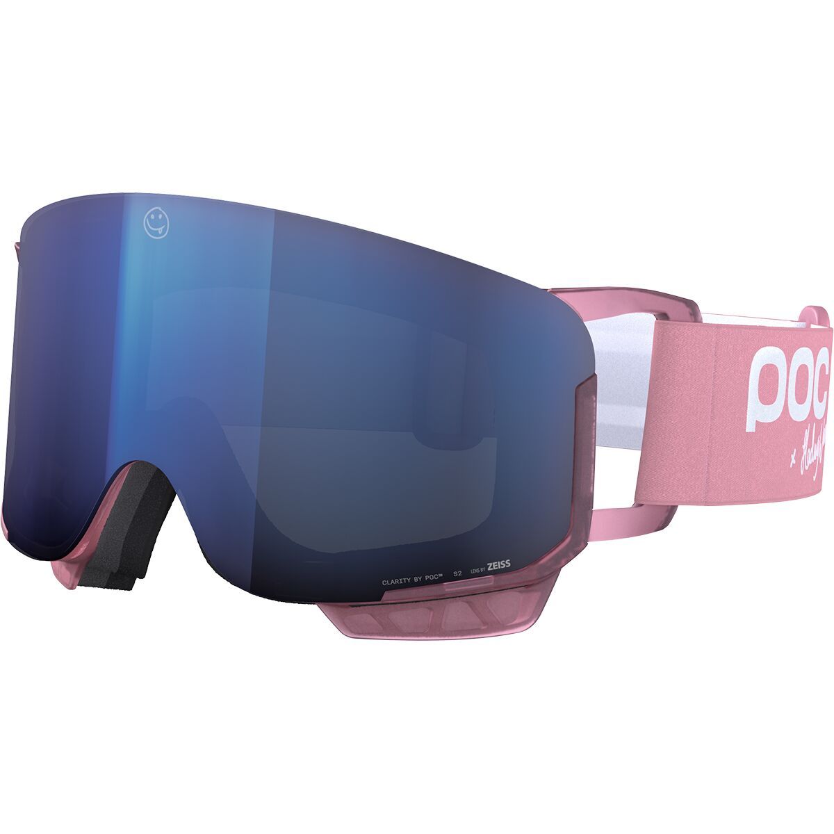 Image of POC Nexal Mid Hedvig Wessel Edition Goggles Piggtind Pink/Partly Sunny Azure, One Size