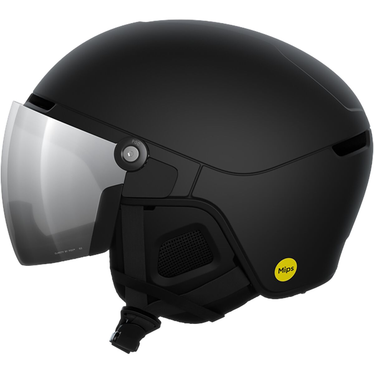 Image of POC Obex Visor Helmet Uranium Black Matt/Clarity Universal, M/L