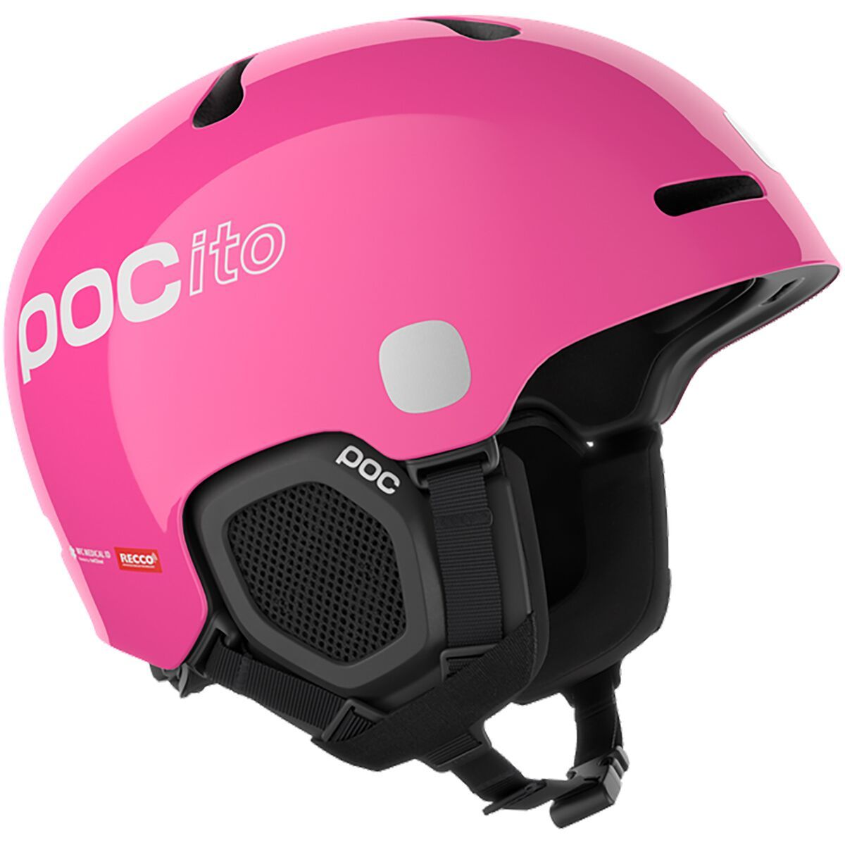 Image of POC Pocito Fornix Mips Helmet - Kids' Fluorescent Pink, M/L