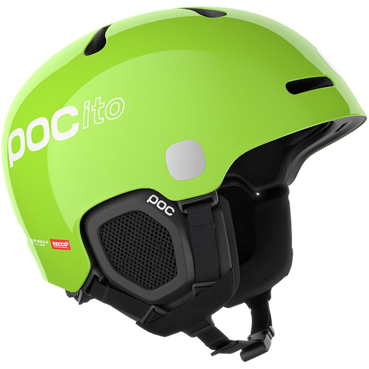 Image of POC Pocito Fornix Mips Helmet - Kids' Fluorescent Yellow/Green, XS/S