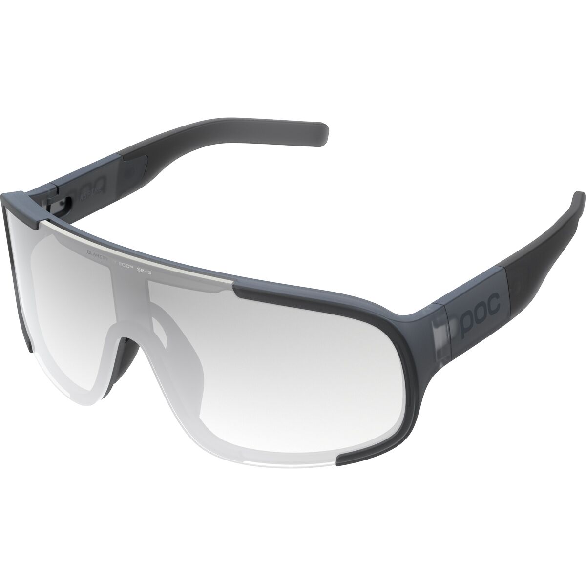 Image of POC Aspire Photochromic Sunglasses Translucent Black/Clarity Photochromic, One Size