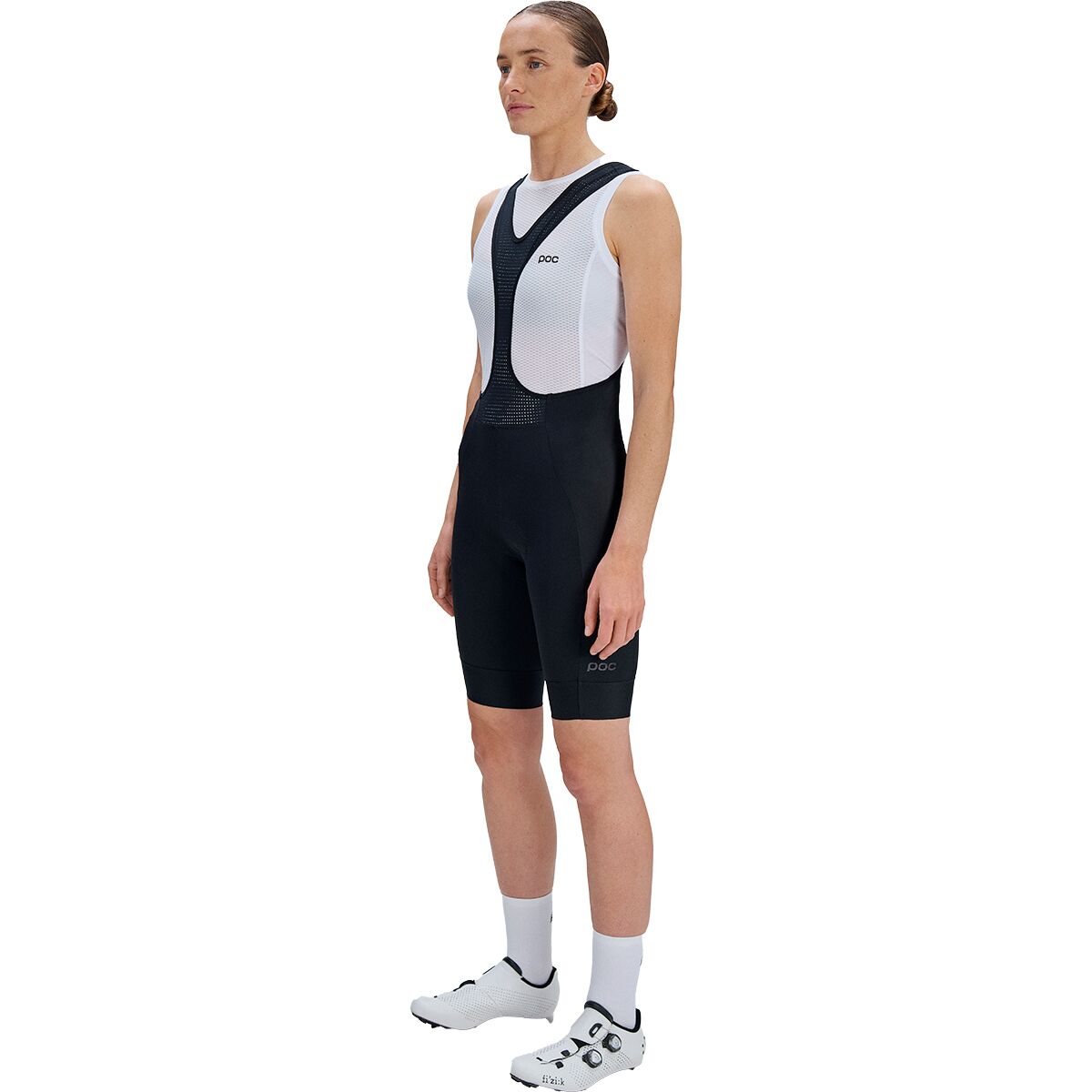 Image of POC Cadence Cargo Bib Short - Women's Uranium Black, M