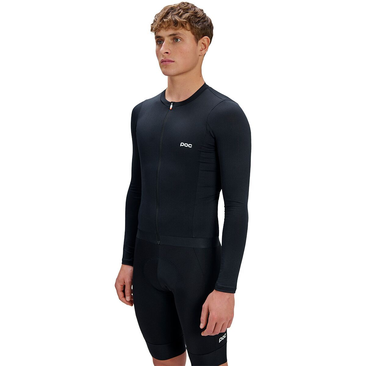 Image of POC Cadence Long-Sleeve Jersey - Men's Uranium Black, L