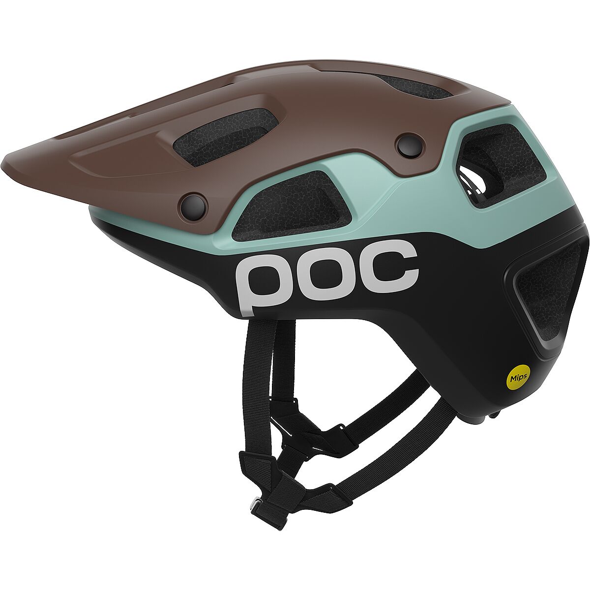 Image of POC Cularis Pure Helmet Bronzite Brown Matt/Lazurite Blue Matt, M/55-58