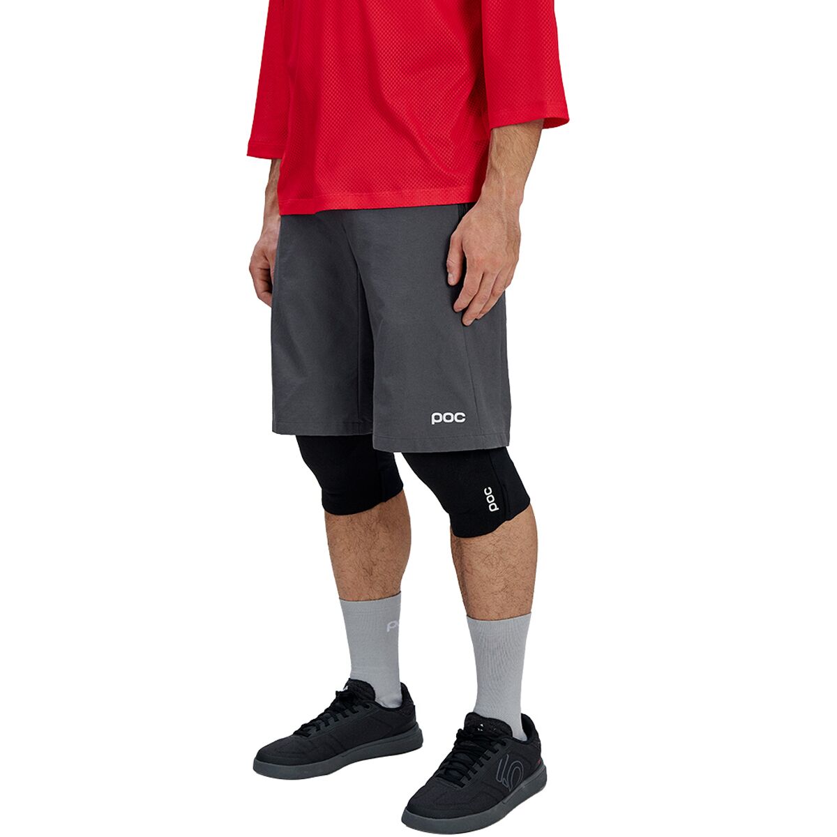 POC POC Motion Short - Men's Sylvanite Grey, XL