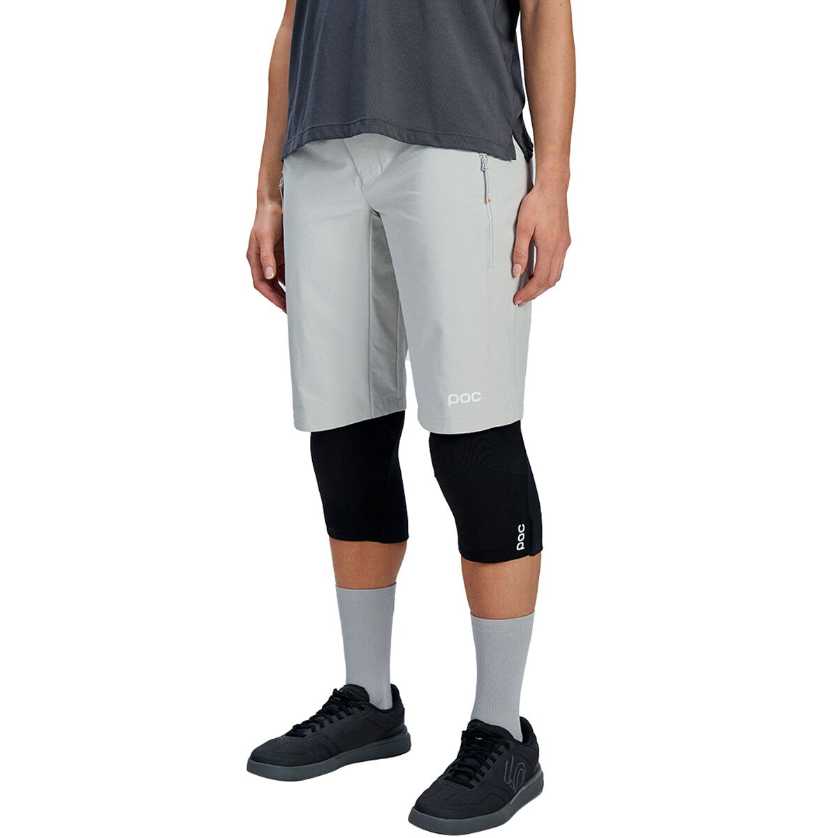 Image of POC Motion Short - Women's Granite Grey, M