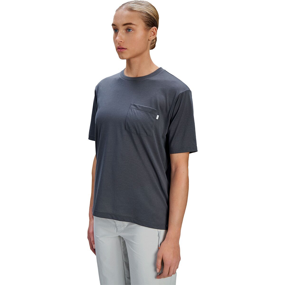 Image of POC Motion Short-Sleeve Jersey - Women's Sylvanite Grey, S