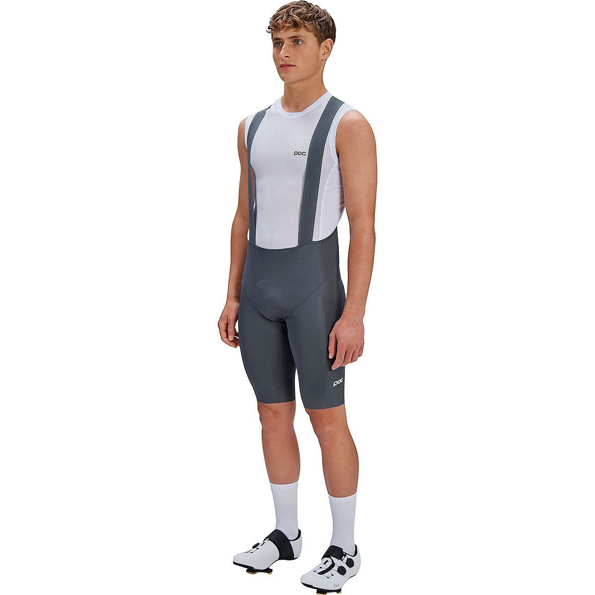 Image of POC Raceday Bib Short - Men's Sylvanite Grey, L
