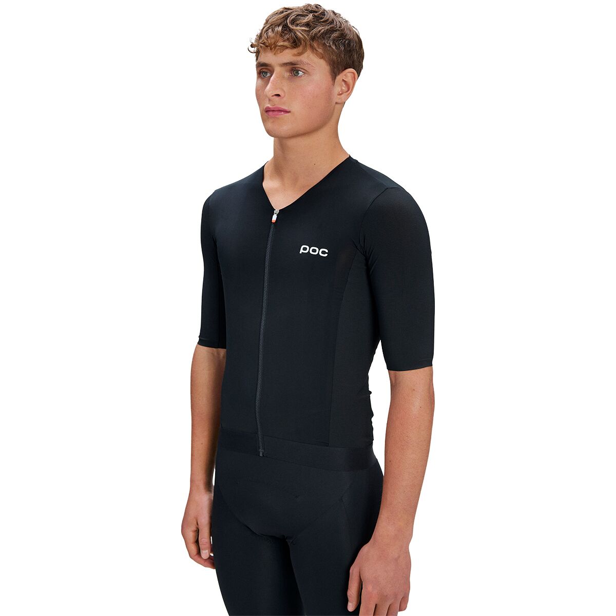 Image of POC Raceday Short-Sleeve Jersey - Men's Uranium Black, L