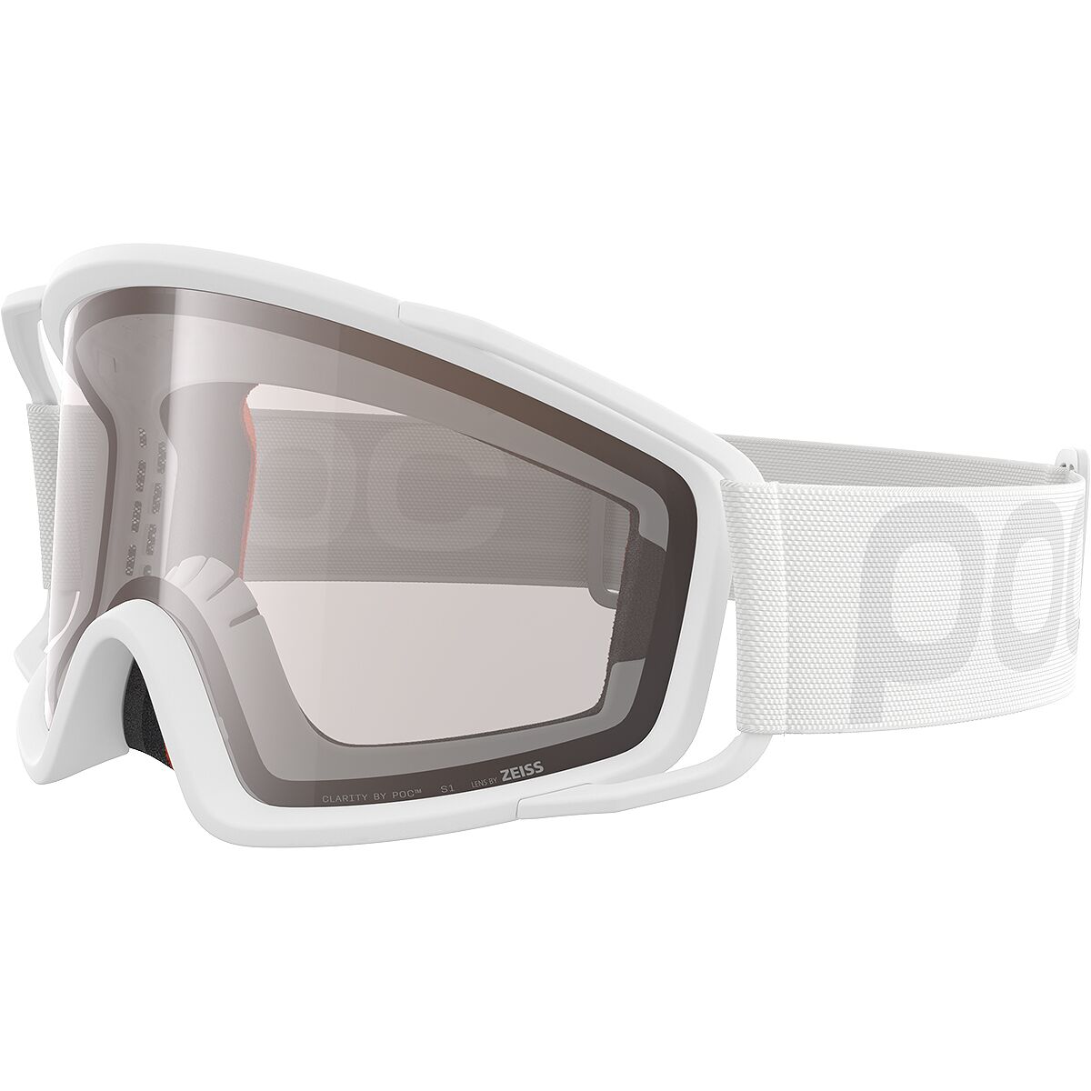 Image of POC Zygon Goggles Hydrogen White/Clarity Trail, One Size