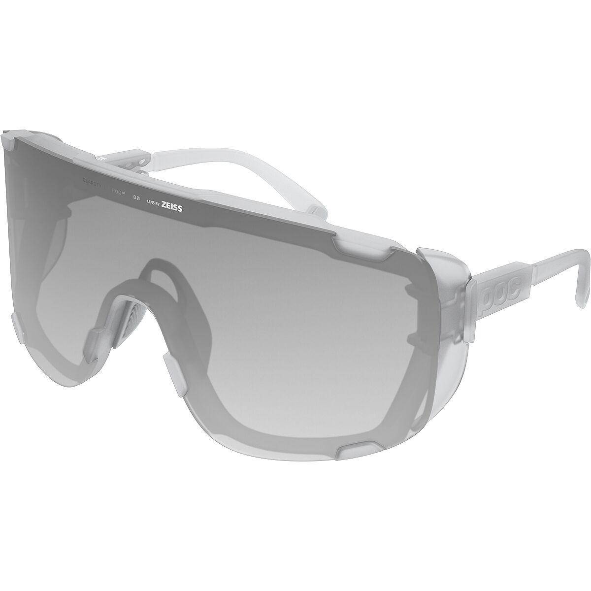 POC POC Devour Ultra Sunglasses Transparant Crystal/Clear, One Size