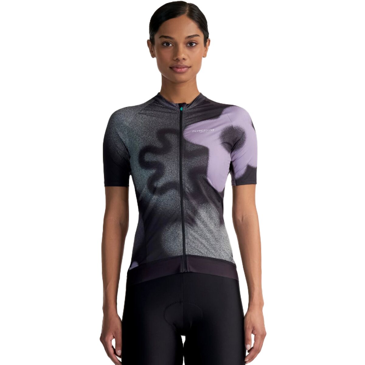 Peppermint Cycling Peppermint Cycling Classic Short-Sleeve Jersey - Women's Blitz Black, XS