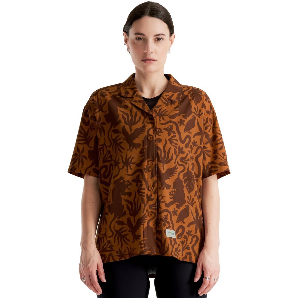 Image of Peppermint Cycling Signature Lightweight Shirt - Women's Wild Rosewood, L