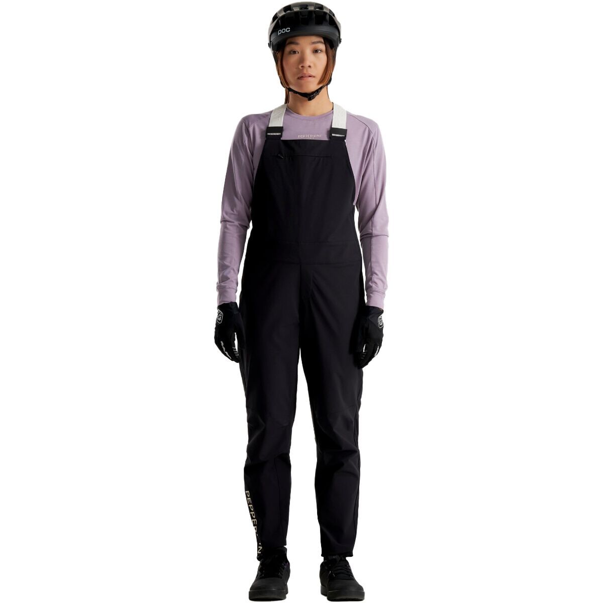 Image of Peppermint Cycling Signature Overall - Women's Black, S