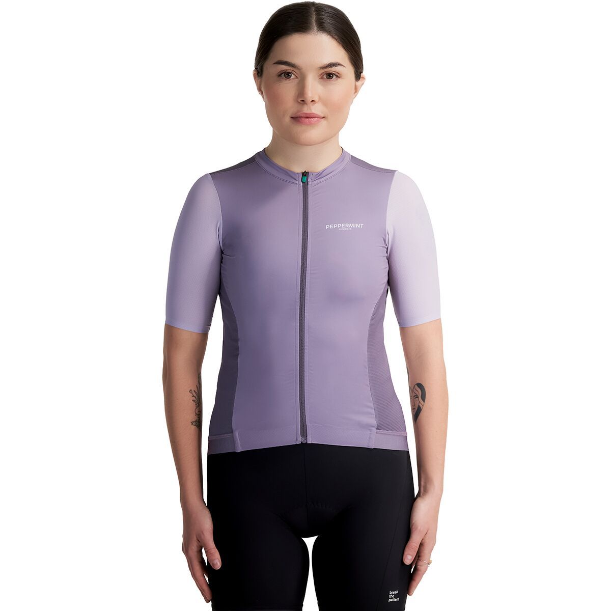 Image of Peppermint Cycling Signature Short-Sleeve Jersey - Women's Cloudy, M