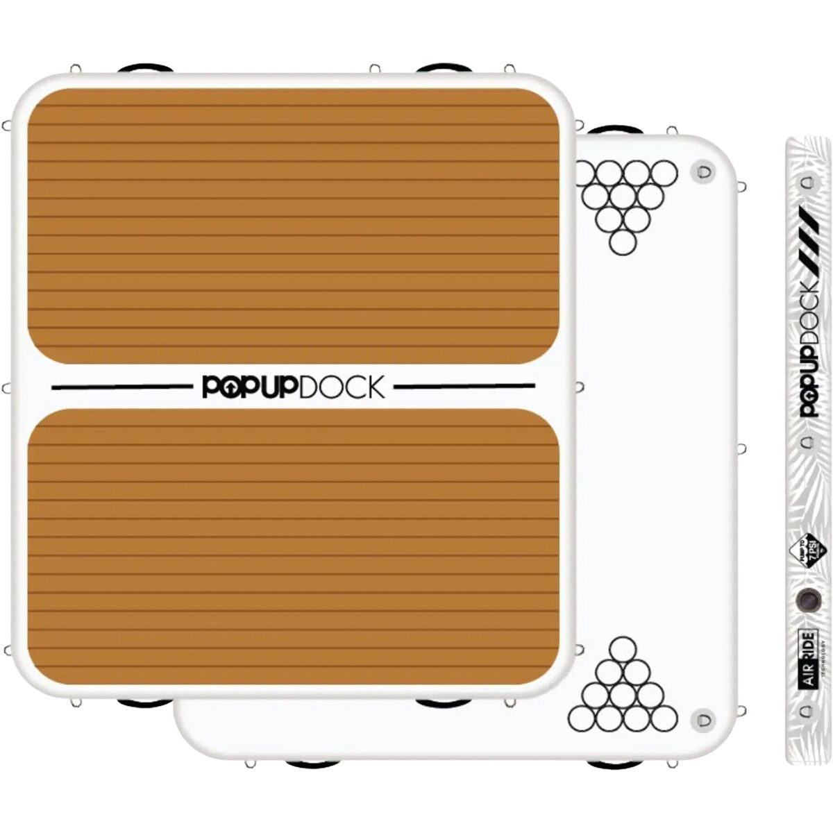 Image of POP Board Co. POPUP AquaNet White/Grey, One Size