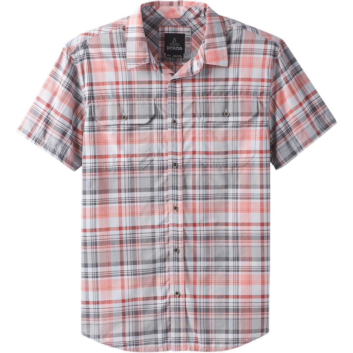 prAna Cayman Plaid Ss