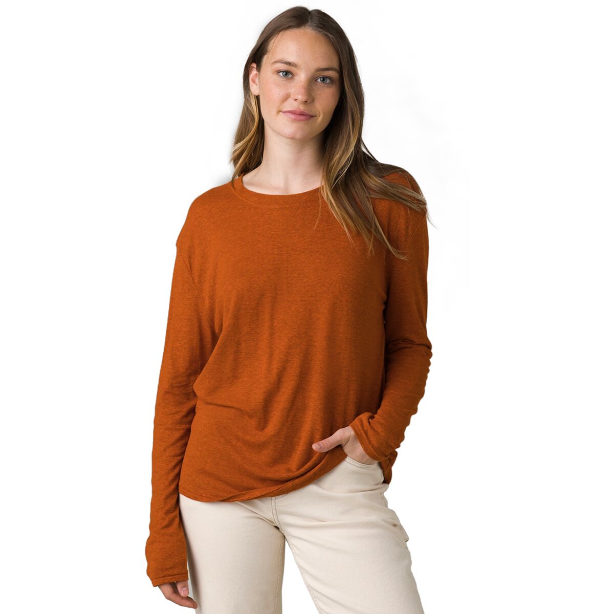 prana cozy up long sleeve tee