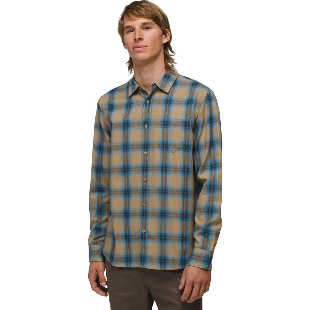 prAna Los Feliz Flannel Shirt - Men's Wilderness, M
