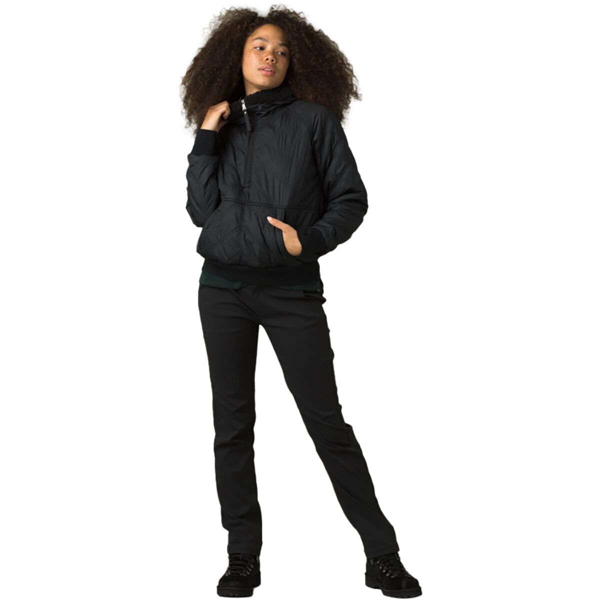 esla half zip pullover