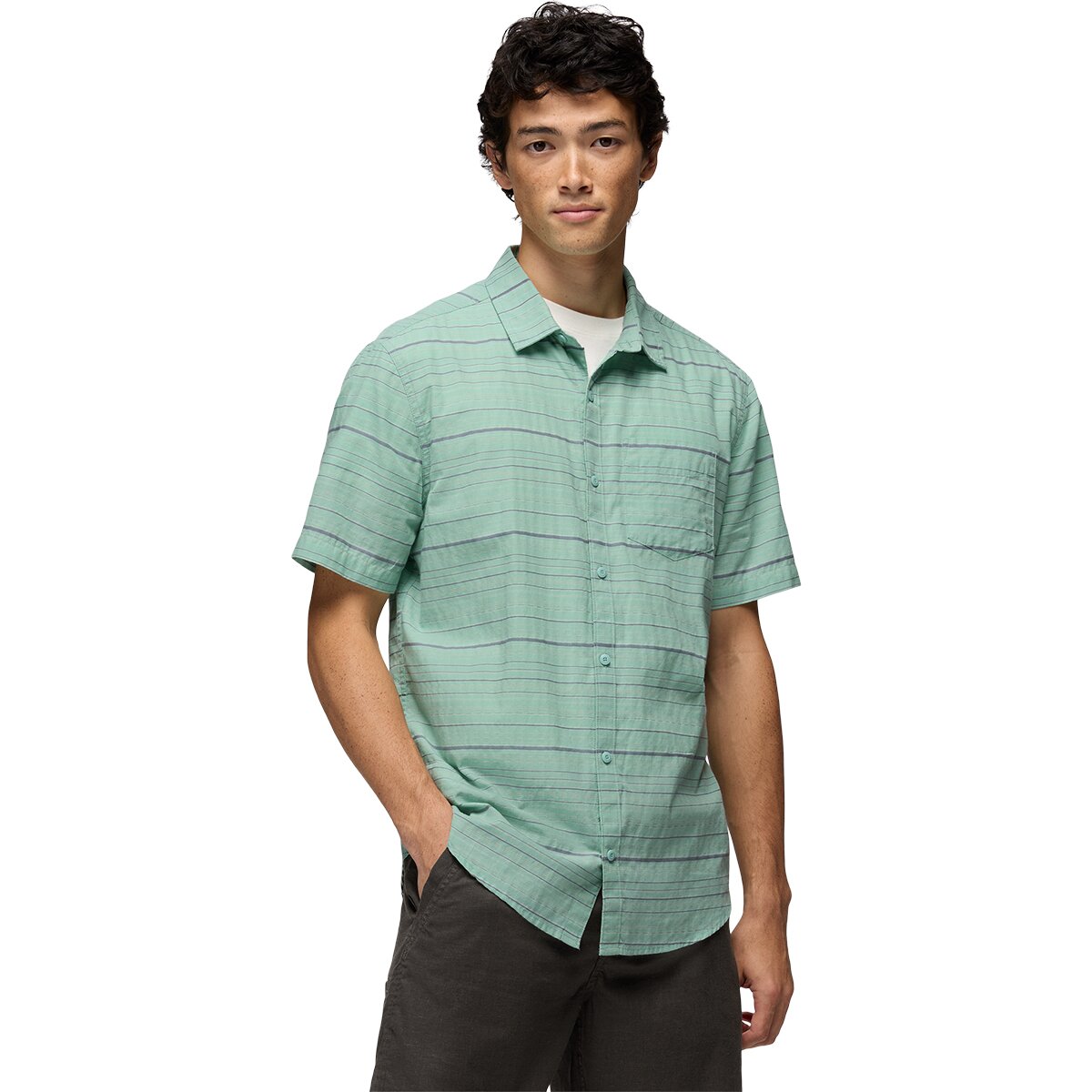 Image of prAna Groveland Shirt - Men's Sea Glass, XL