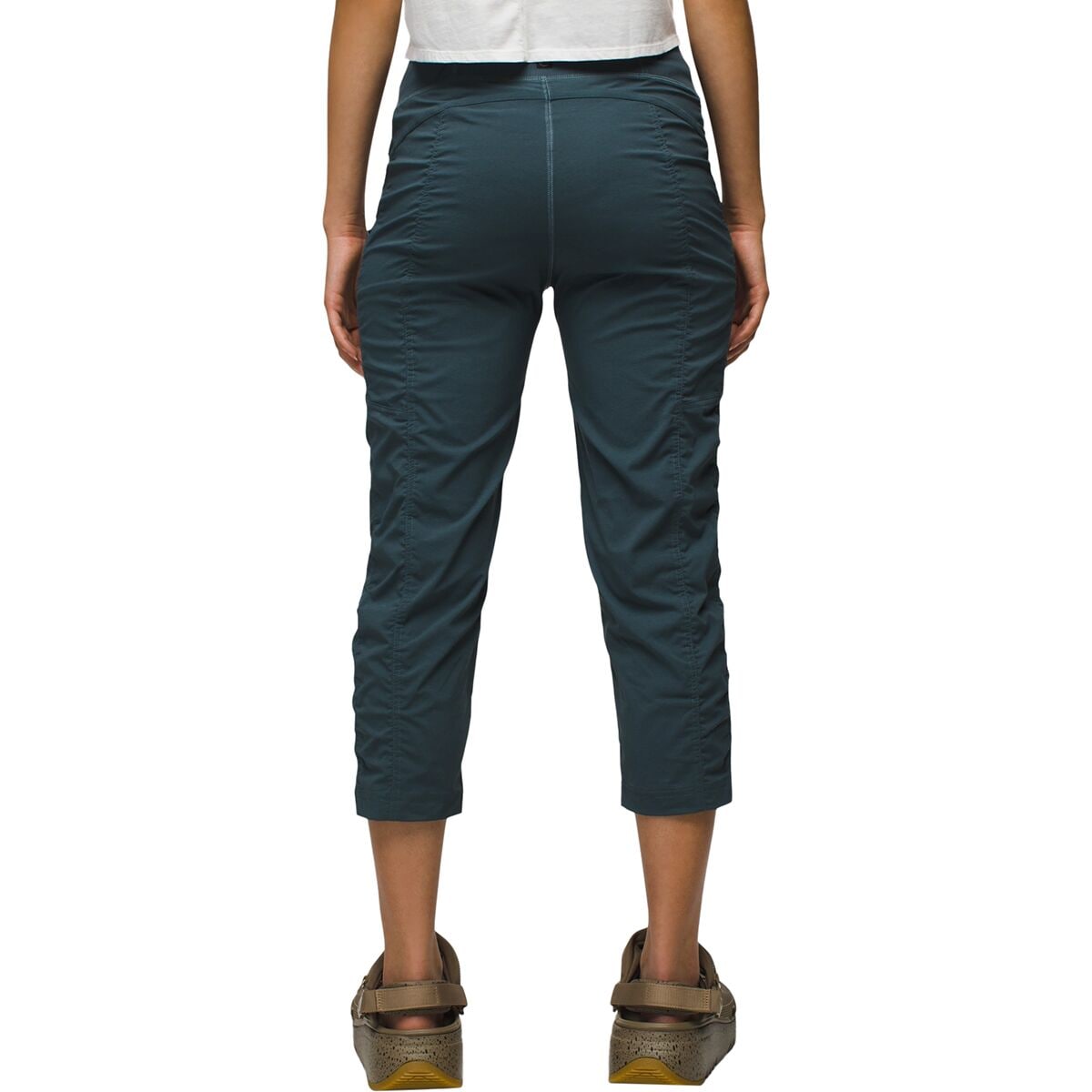 Women's Prana Koen Capri - Grey Blue