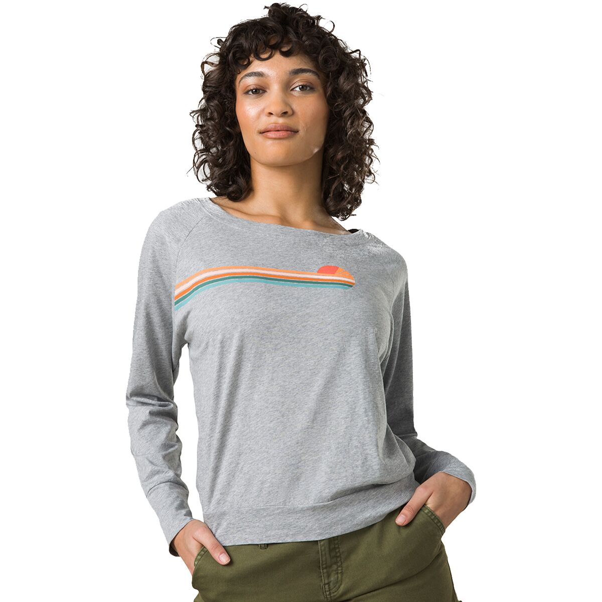 prAna Organic Graphic Long-Sleeve Shirt - Women's