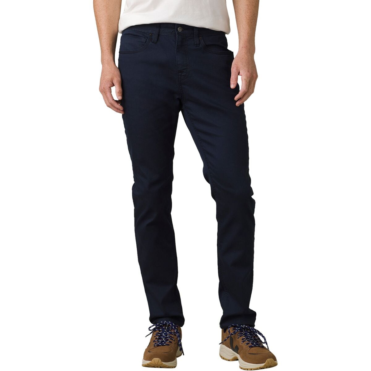 Image of prAna Bridger Slim Tapered Jean - Men's Indie Blue, 36x30