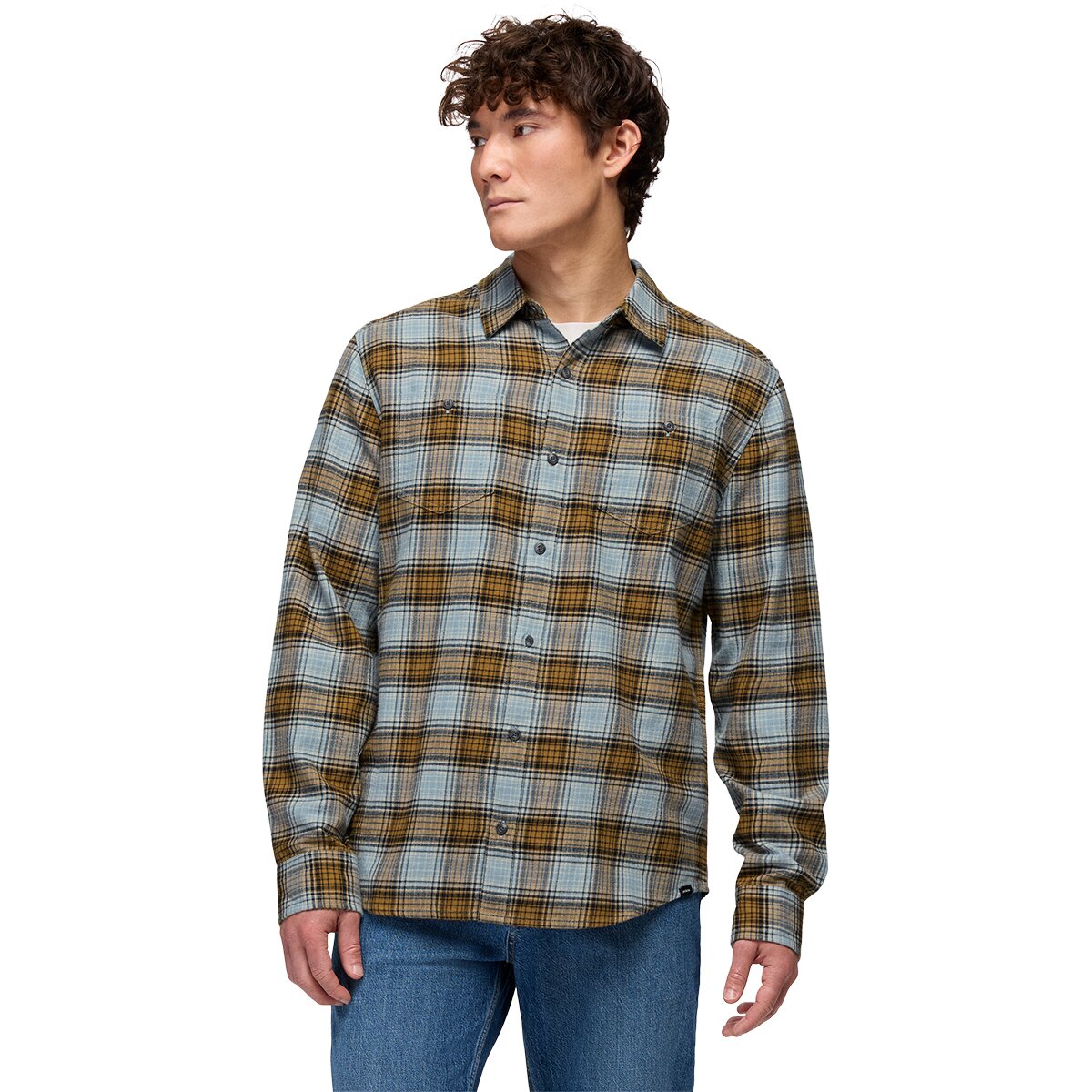 Image of prAna Dolberg Flannel Shirt - Men's Cavern, M