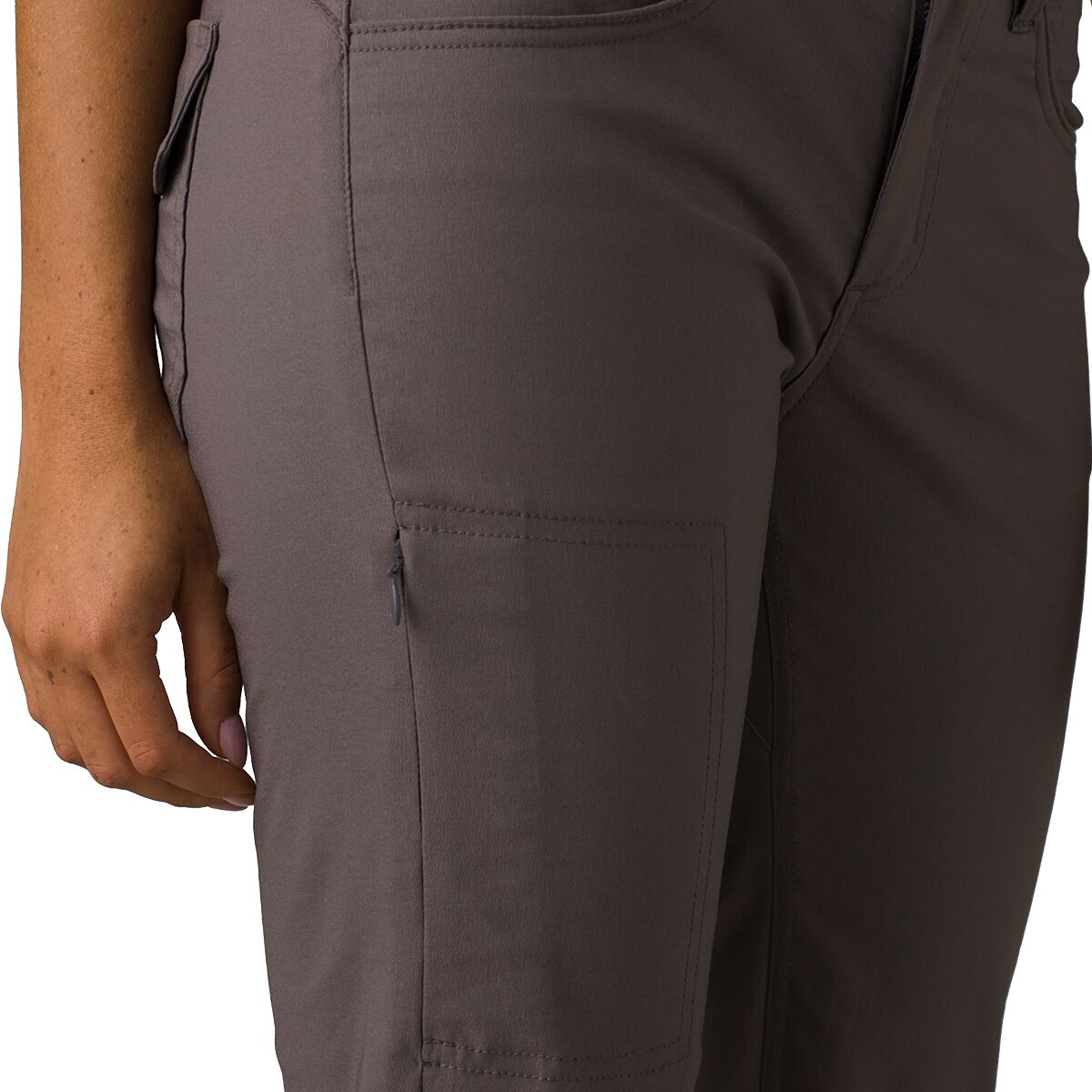 Pantalon Convertible PrAna Halle 10 – Gris Foncé – Nylon/Élasthanne – Occasion