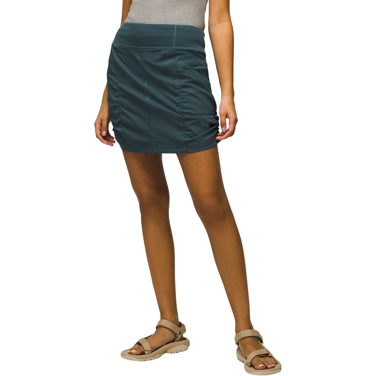 Image of prAna Koen Skort - Women's Grey Blue, XS