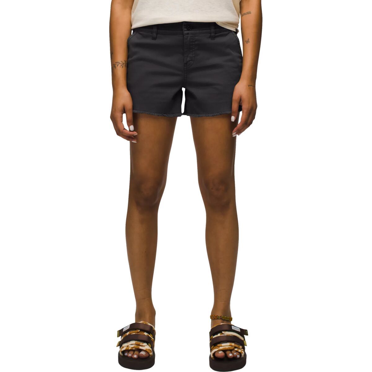 prAna Sancho 4in Short - Women's Charcoal, 12