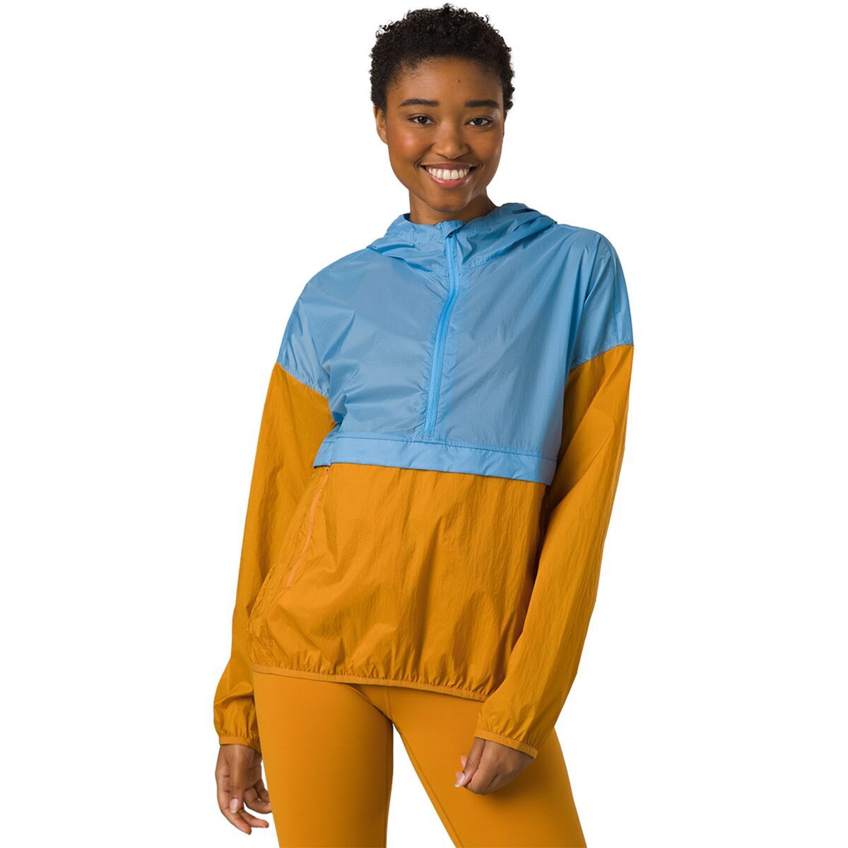 prAna Whistler Anorak - Women's Clear Sky Colorblock, L