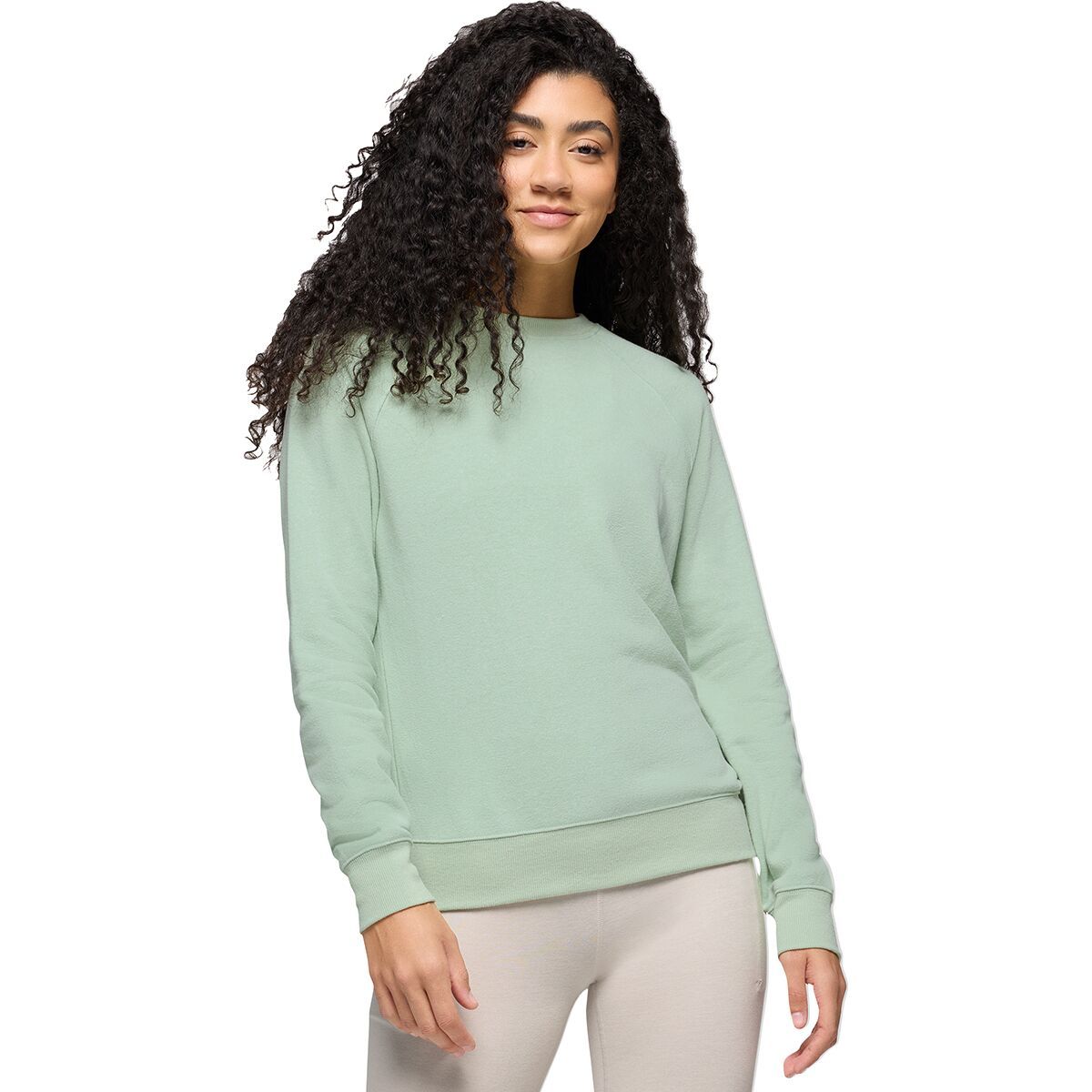 prAna Cozy Up Sweatshirt - Women's Bio Mint Heather, XS