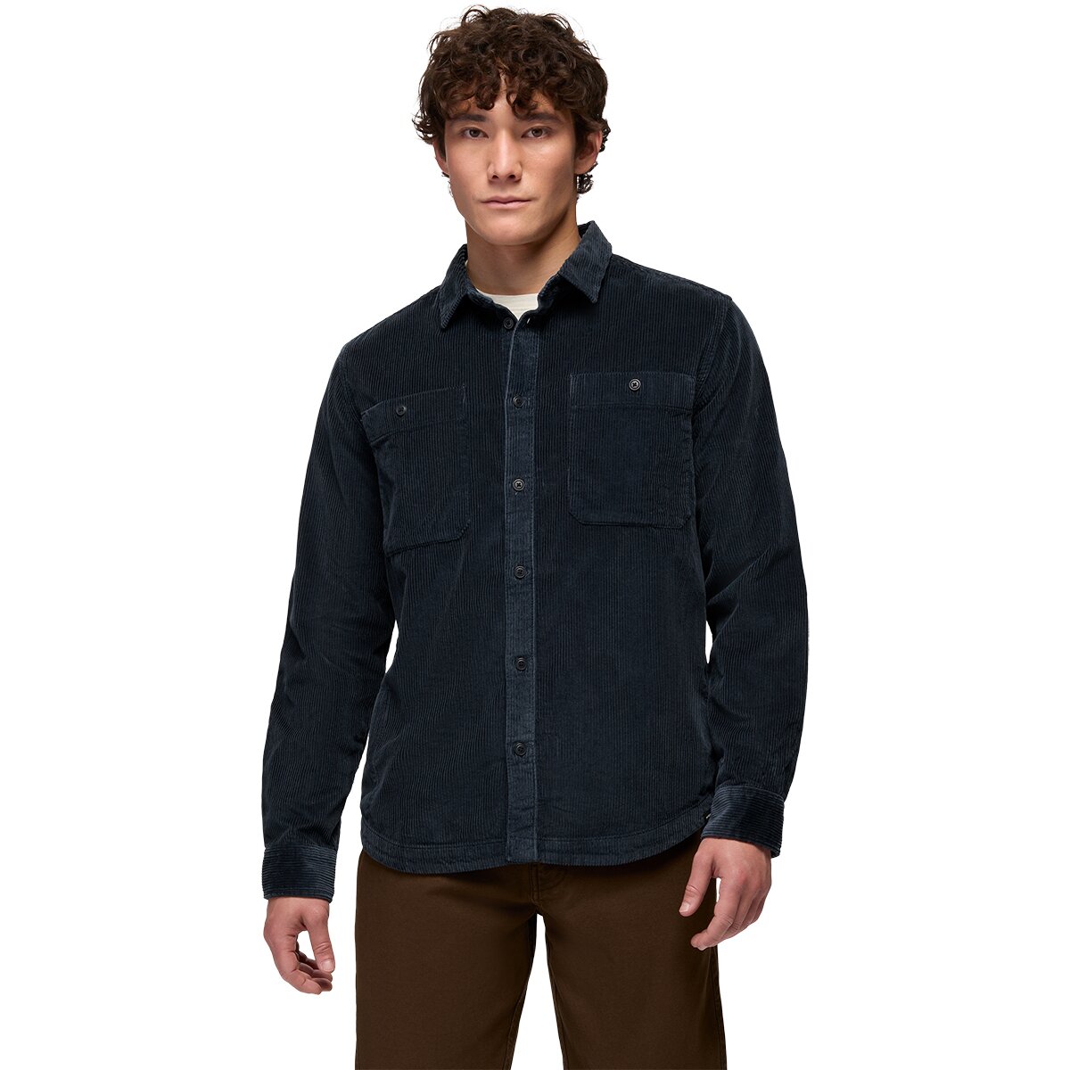Image of prAna Ridgecrest Long-Sleeve Shirt - Men's Nautical, L