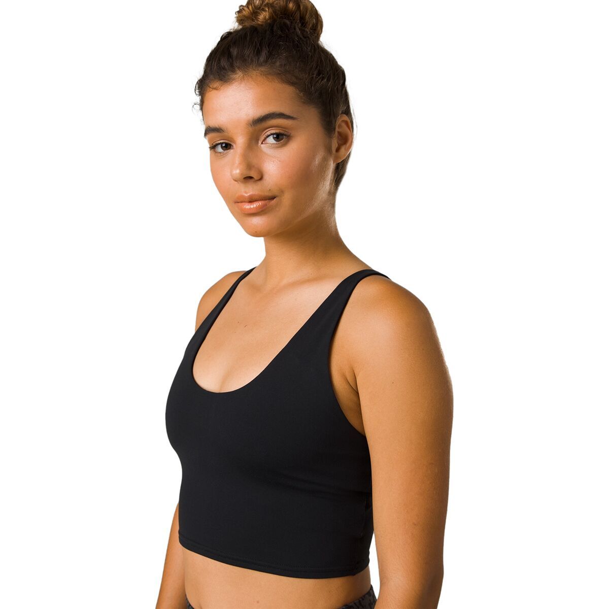 Image of prAna Chakara Crop Top - Women's Black, XS