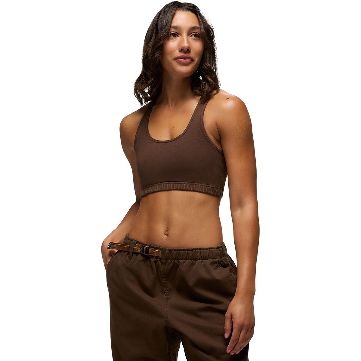 Image of prAna Tornado Bra - Women's Dark Roast, XS